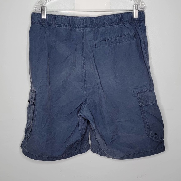 Columbia Mens L Swim Shorts Trunks Navy Drawstring Mesh Lined Hiking Fishing - Picture 2 of 7